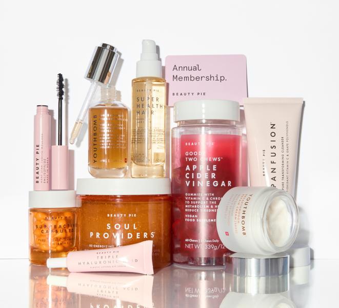Groupshot of product and annual card