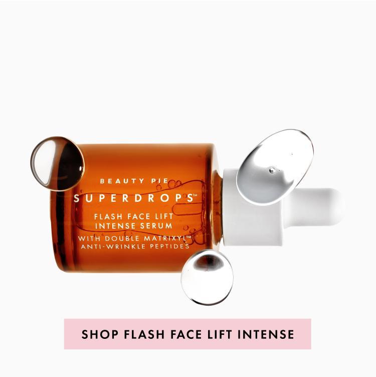 Superdrops flash face