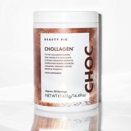 Chollagen™ Collagen Powder  Hydrolysed Marine Collagen Peptides, Organic Cacao, Biotin & Vitamin C Food Supplement