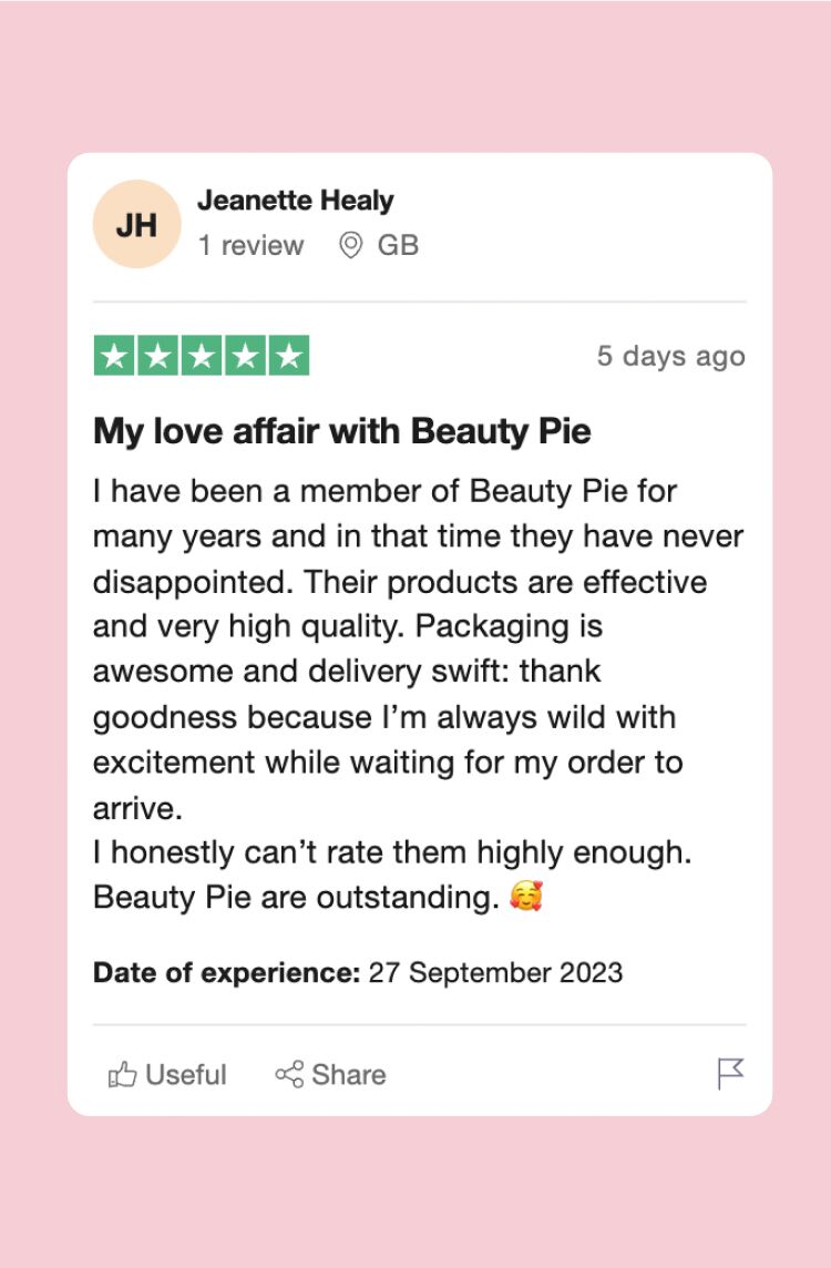 trustpilot-reviews-midi-bag.jpg Beauty Pie TrustPilot Reviews for the Mid Bag