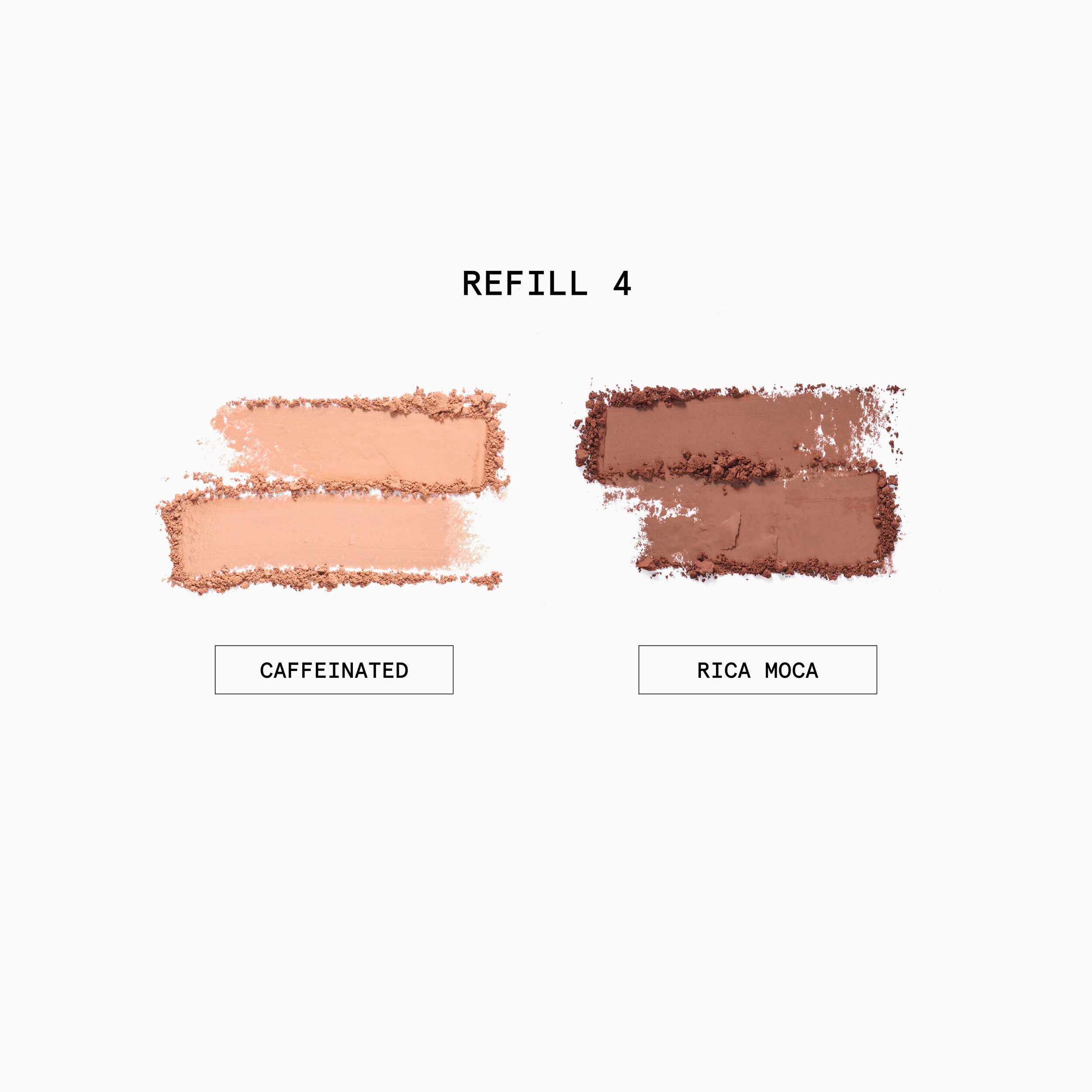Eyeshadow Refill
Duo Refill Set in 004 - CAFFEINATED & RICA MOCA
