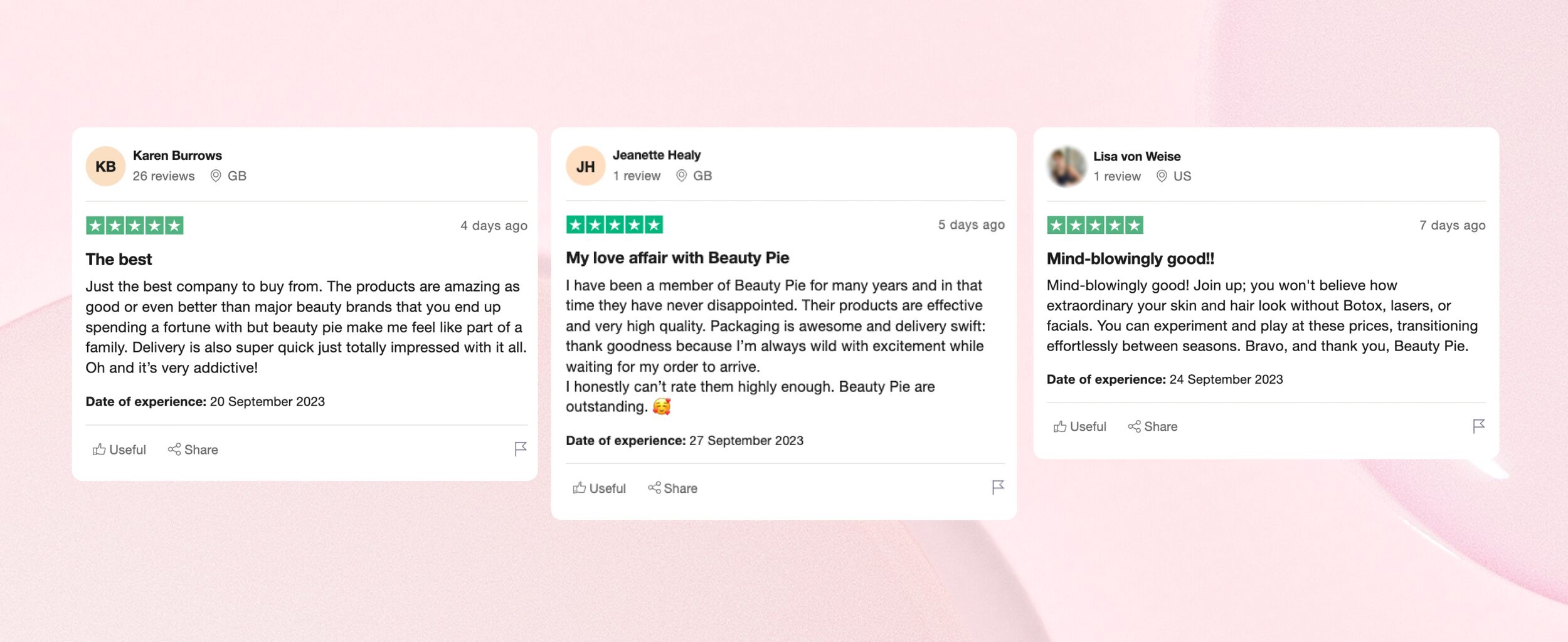 trustpilot-reviews-midi-bag.jpg Beauty Pie TrustPilot Reviews for the Mid Bag