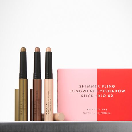 Shimmer Fling Longwear Eyeshadow Stick Trio 02