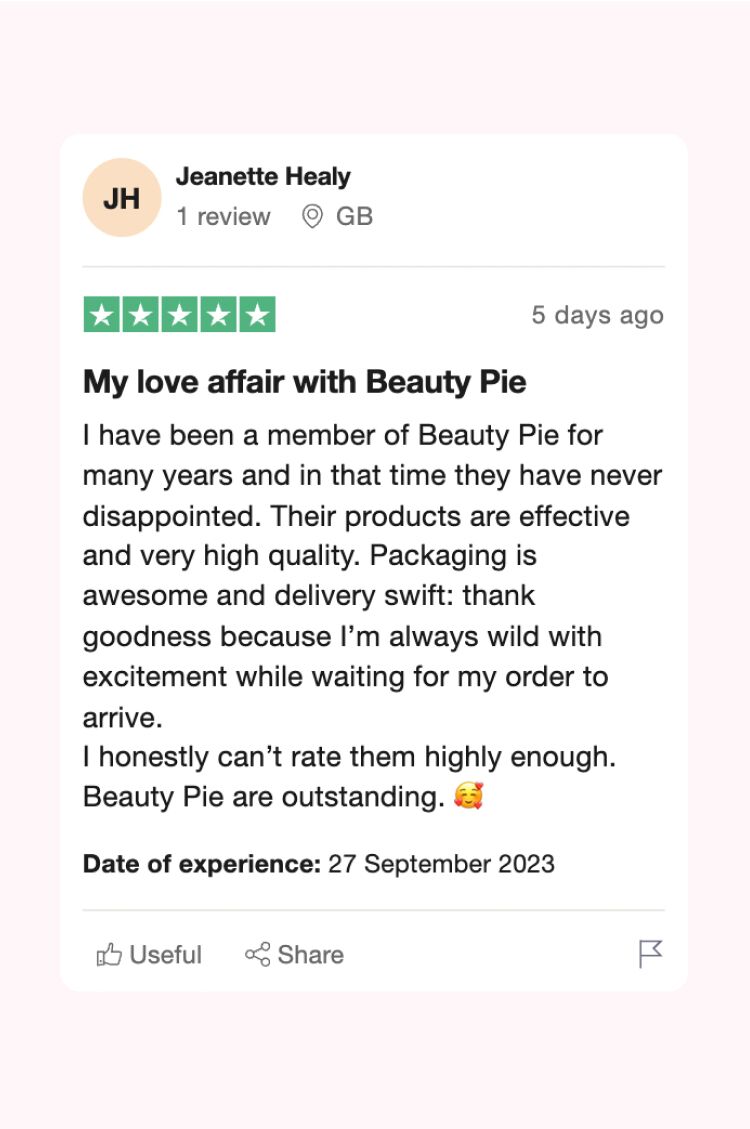trustpilot-reviews-re-energising-kit.jpg Beauty Pie TrustPilot Reviews for the Re-Energising Kit