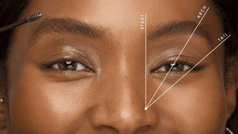 Beauty Pie how to map eyebrows