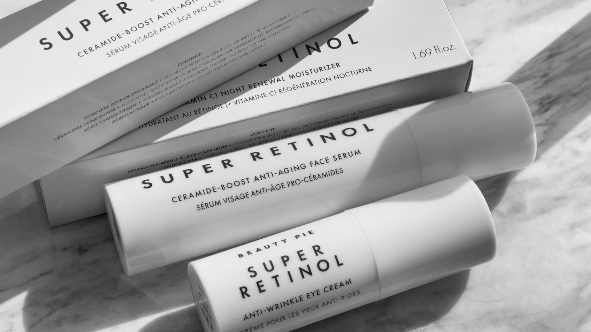 Retinol overnight leaves your skin refreshed