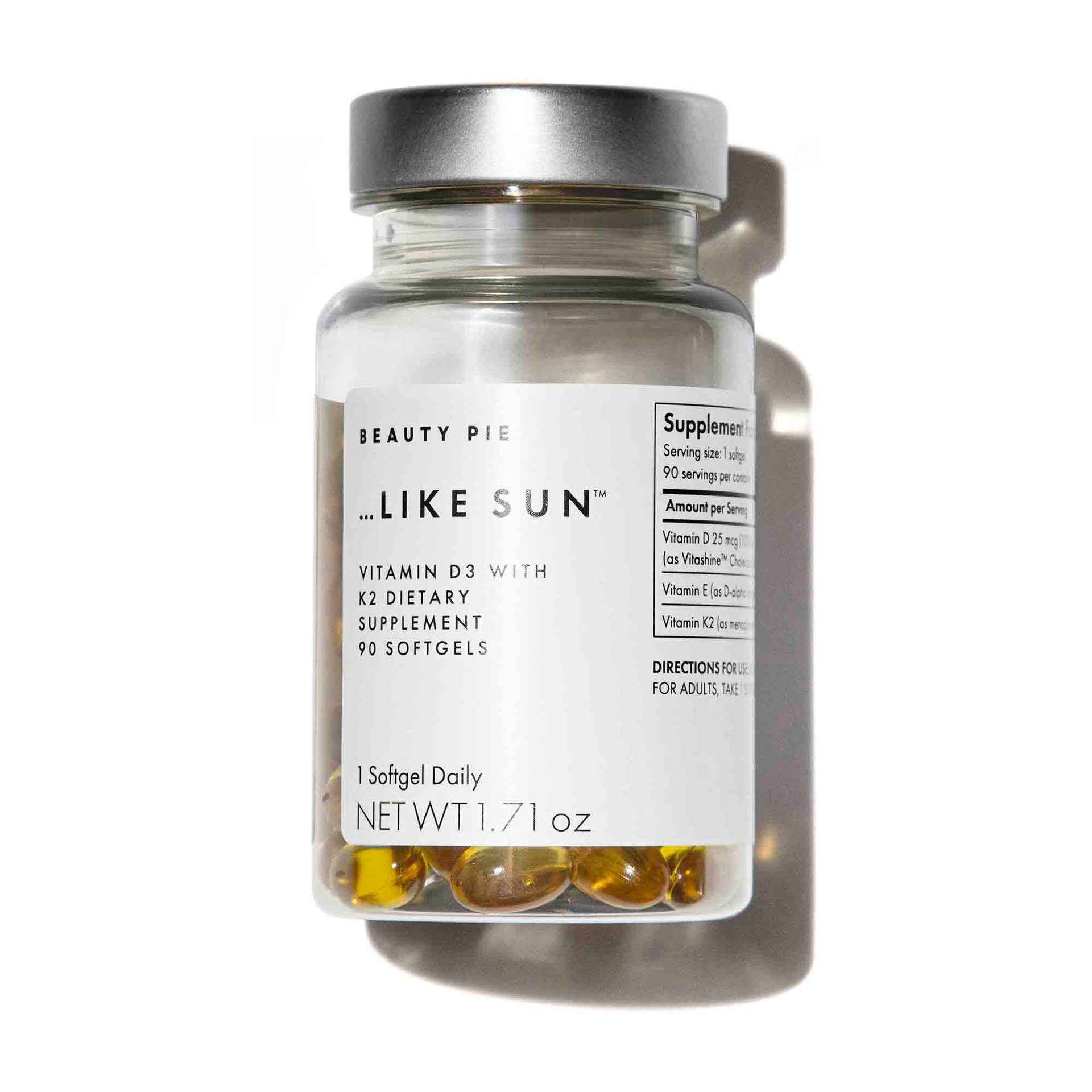 …like Sun™ Vitamin D3 With K2 Dietary Supplement