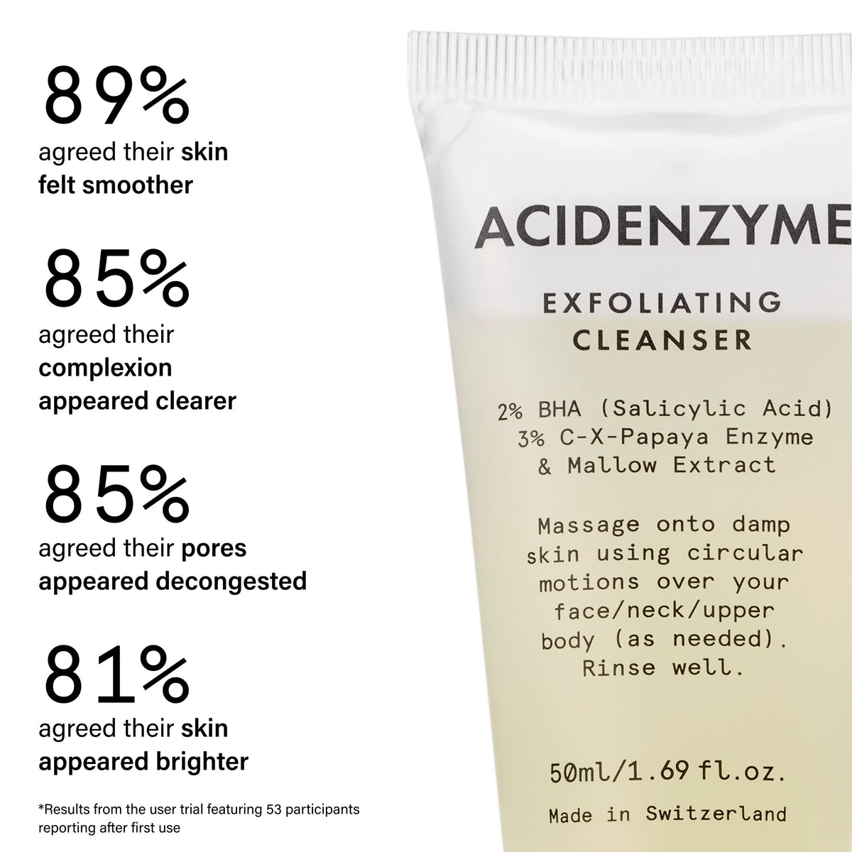 AcidEnzyme Exfoliating Face & Body Cleanser