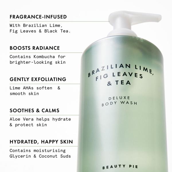 Brazilian Lime, Fig Leaves & Tea Jumbo Deluxe Body Wash