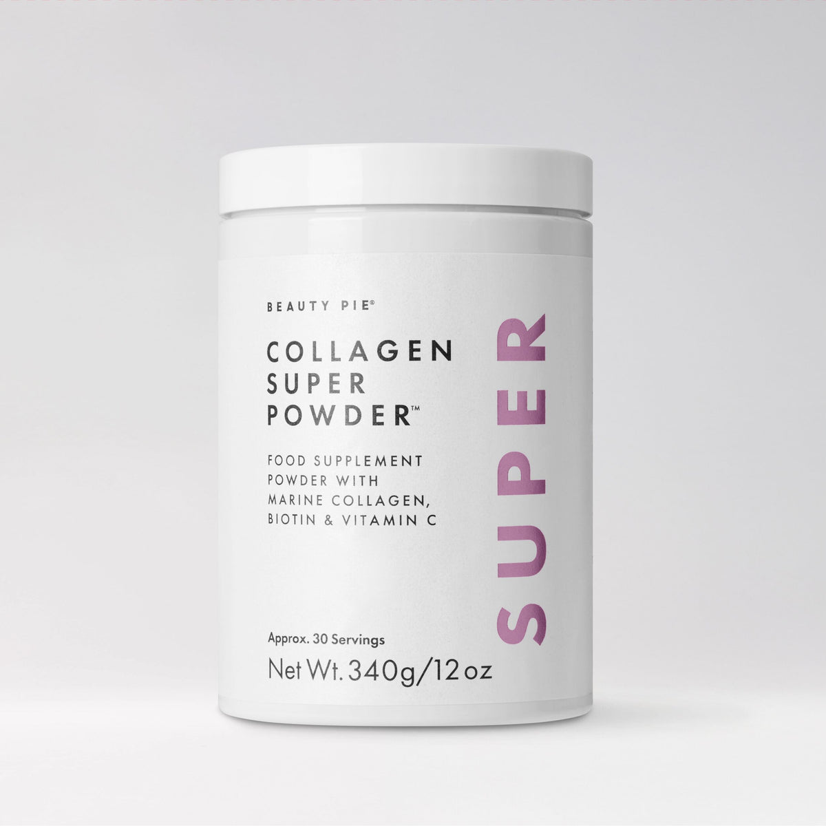 Collagen Super Powder Hydrolyzed Marine Collagen Peptides Tremella Fuciformis Biotin & Vitamin C