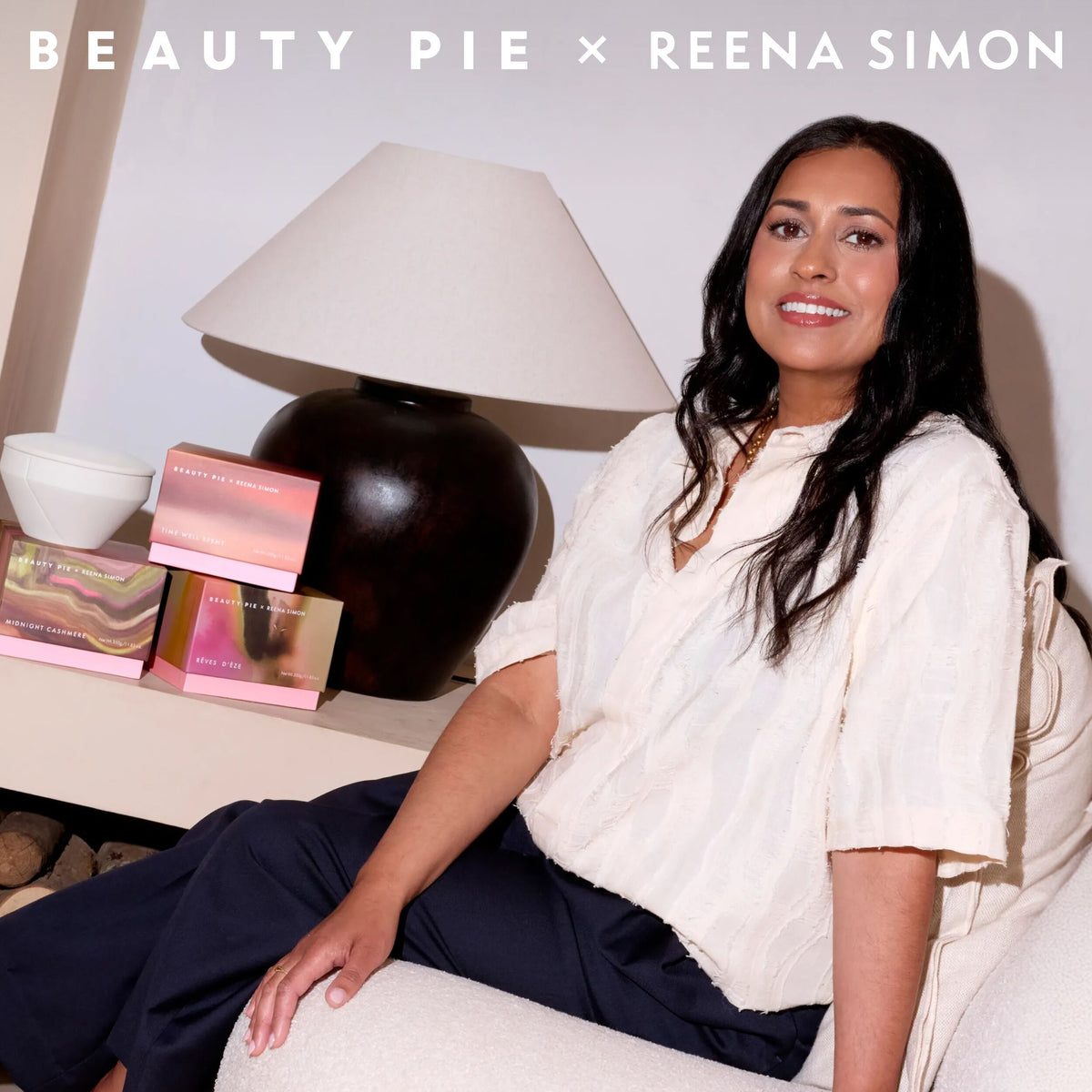 JULY2026_BPxReenaSimon_Candle_TIME-WELL-SPENT_80539_PDP_ECOM_1X1_REENA_2026_WEB