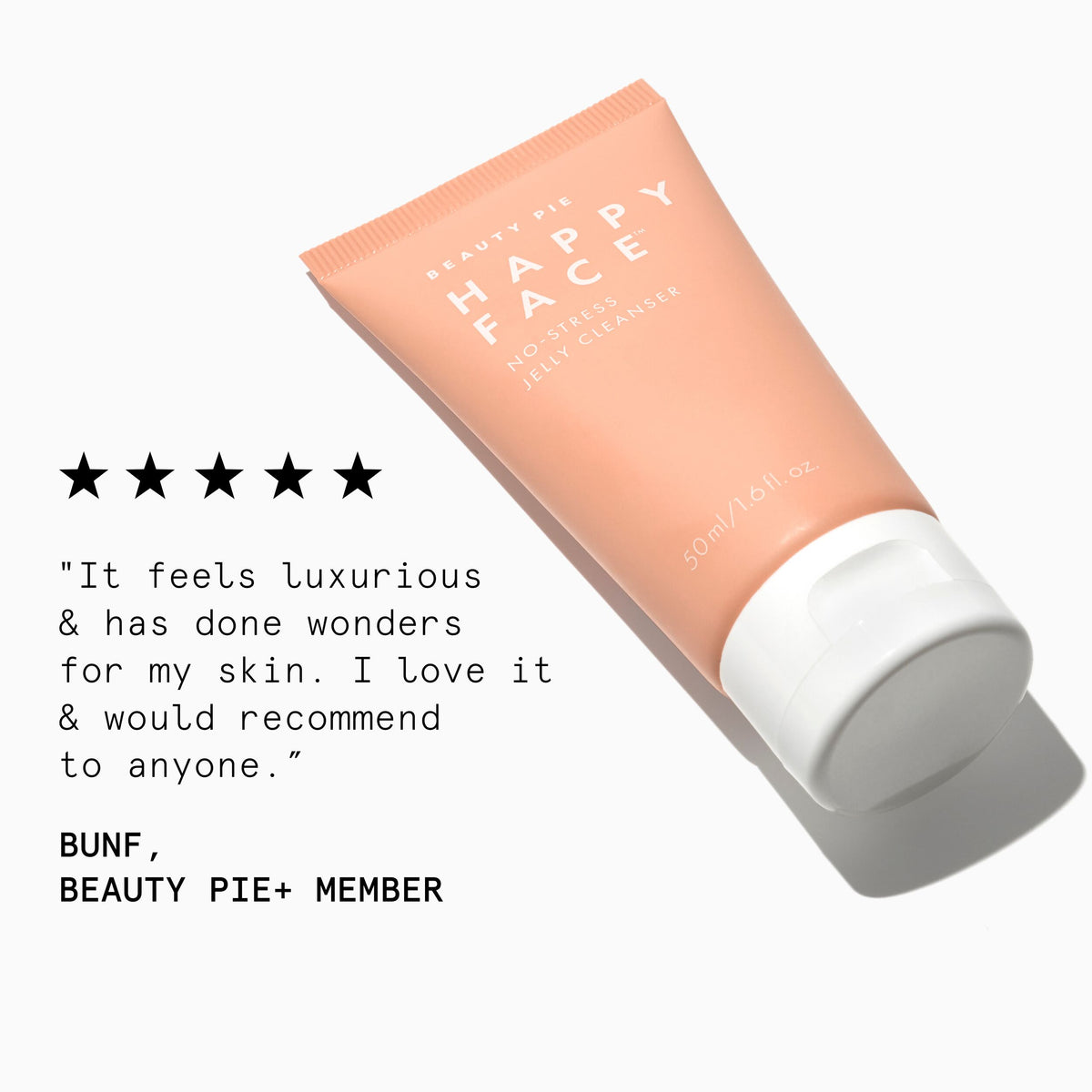 Happy Face No-Stress Jelly Cleanser Mini