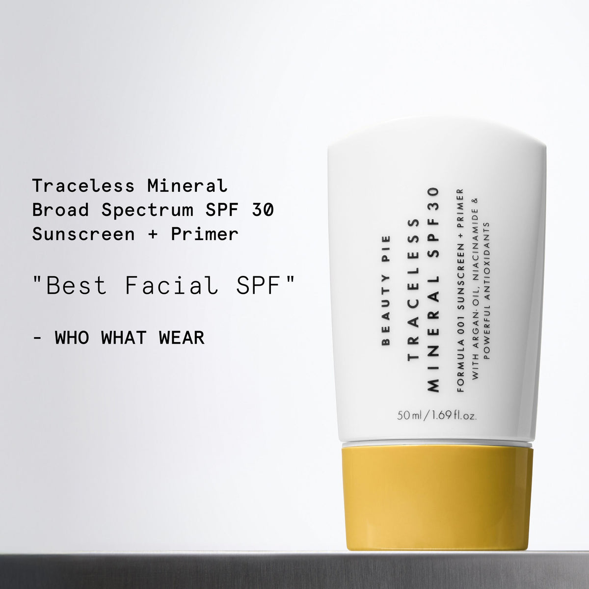 Traceless Mineral Broad Spectrum SPF 30 Sunscreen + Primer