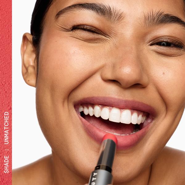 UNLIPSTICK_MATTE_LIP_TINT_UNMATCHED_64408_PDP_ECOM_1X1_MODEL_70_2025_WEB